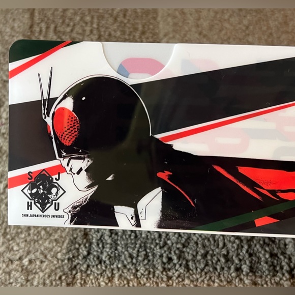 Shin Japan Heroes Universe x Family Mart Kamen Rider Mini Clear File Folder Toku - Picture 3 of 8